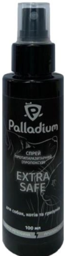 Palladium Extra Safe - спрей противопаразитарний для собак, кішок та гризунів 100 мл Palladium Extra Safe - спрей противопаразитарний для собак, кішок та гризунів 100 мл