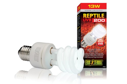 Exo Terra Reptile - лампа Экзо Терра Рептил UVB200/13W Е27 (PT2340)