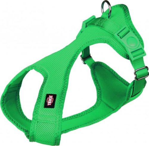 Trixie Soft - шлея Трикси Софт мягкая XXS-XS 25-35 см/15 мм петроль (16246)