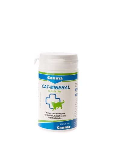 Canina Cat-Mineral Tabs - Вітамінний^-вітамінний-мінерально-вітамінний комплекс Каніна для котів 150 г / 300 таб (220939 AD)