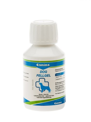 Canina Dog Fell Gel - Гель Каніна біотин + цинк для дрібних вибагливих собак 100 мл (130900 AD)