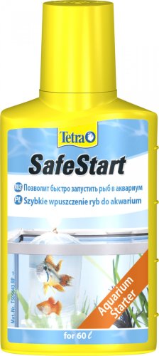 Tetra Aqua Safe Start - препарат Тетра Аква Сейф Старт для швидкого запуску акваріума 50 мл (161184)