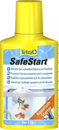 Tetra Aqua Safe Start - препарат Тетра Аква Сейф Старт для быстрого запуска аквариума 100 мл (161313)
