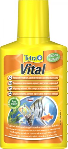 Tetra Aqua Vital - кондиционер Тетра Аква Витал витаминизирующий 100 мл на 200 л (139237)