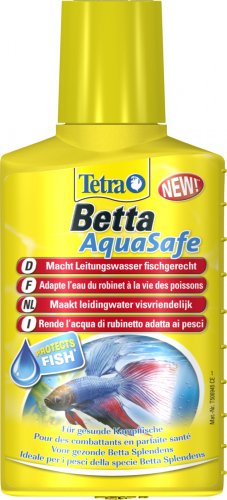 Tetra Betta AquaSafe - кондиционер Тетра Бетта АкваСейф для воды для петушков 100 мл (193031)