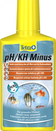 Tetra pH/kH Minus - засіб для зниження pH і kH в акваріумі 250 мл (140288)