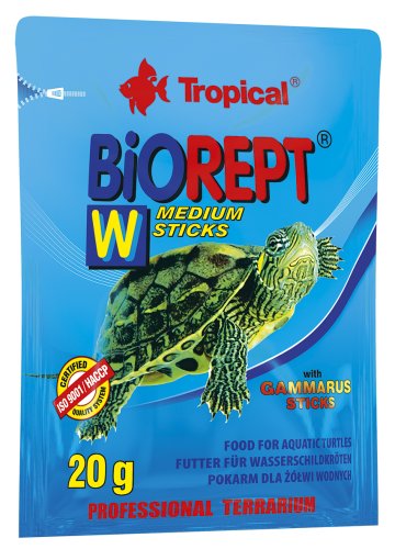 Tropical Biorept W - корм Тропікал Біорепт W  для земноводних і водних черепах 20 г (11341)