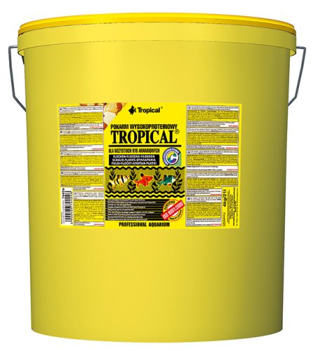 Tropical - корм Тропікал у вигляді пластівців з високим змістом білка 21 л / 4 кг (74429)