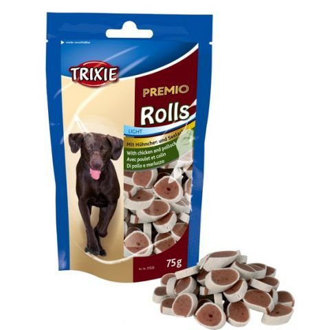 Trixie Premio Chicken and Pollock Rolls - ласощі для собак Тріксі роли курка із сайдою 75 г (31535)