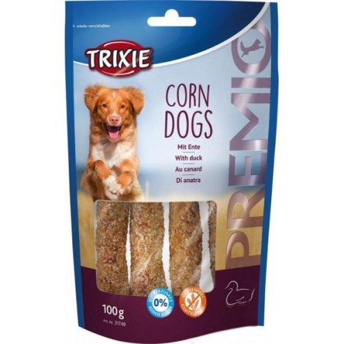 Trixie Premio Corn Dogs - ласощі для собак Тріксі з качкою 100 г (31749)