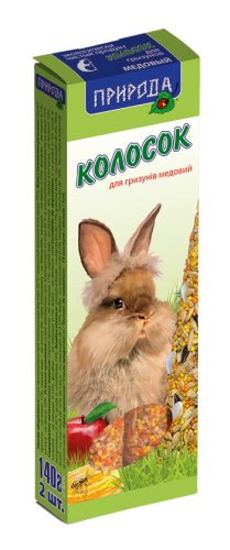 Природа - колосок «Медовый» для грызунов 140 г (PR740050)