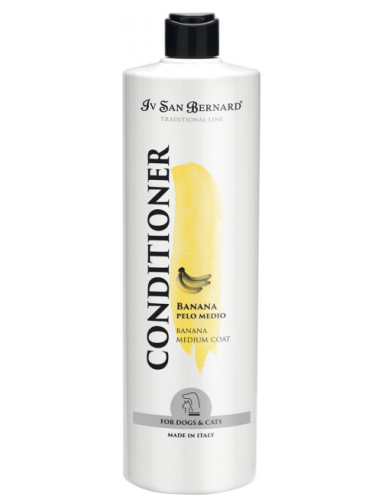 Iv San Bernard Banana - кондиціонер Верб Сан Бернард із бананом пом'якшуючий для котів і собак 1000 мл (IV-8579)