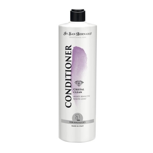 Iv San Bernard Cristal Clean - кондиціонер Верб Сан Бернард для білої вовни кішок і собак 500 мл (IV-8906)