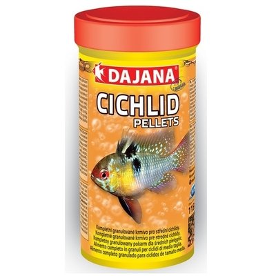 Dajana Cichlid Pellets - корм Даяна для крупных и средних цихлид в пеллетах 250 мл (DP122B (5566))