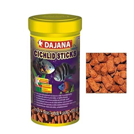 Dajana Cichlid Sticks - корм Даяна для крупных и средних цихлидов в гранулах 250 мл (DP111B (5349))