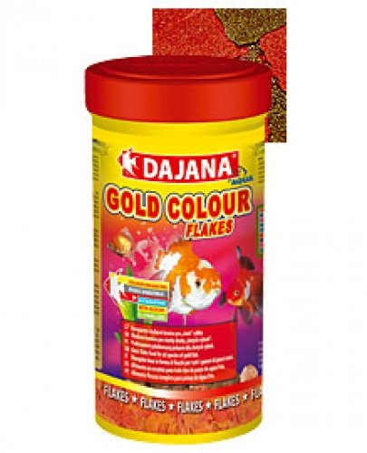 Dajana Gold Colour - корм Даяна для золотих риб і декоративних риб у пластівцях 250 мл (DP004B (5305))