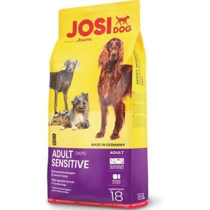 Josera JosiDog Adult Sensitive - корм Йозера ЙозиДог для собак с чувствительным пищеварением 15 кг (4032254770718)