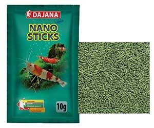 Dajana Nano Sticks - корм Даяна для декоративных креветок и аквариумных крабов 10 г (DP114S (5805))