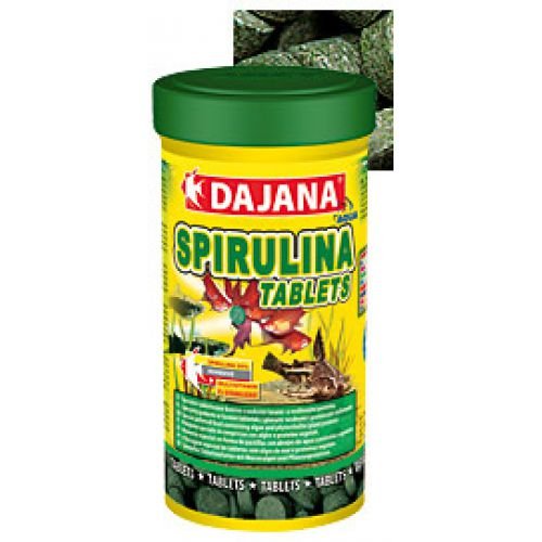 Dajana Spirulina Tablets - корм Даяна для всех рыб в таблетках 100 мл (DP053A (5106))