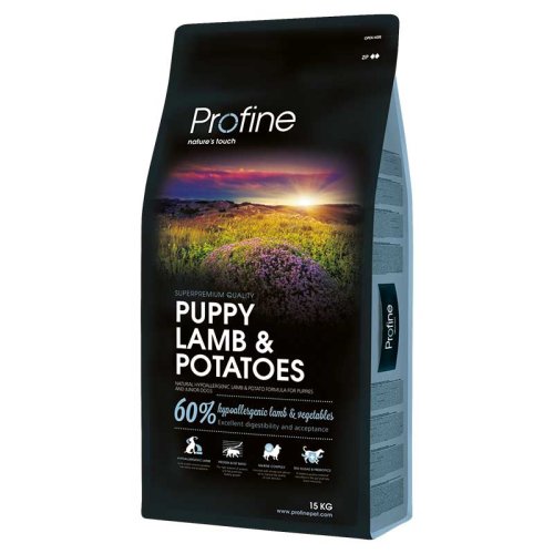 Profine Puppy Lamb and Potato - гіпоалергенний корм для щенят Профайн із ягням і картоплею 3 кг (170548/7527)