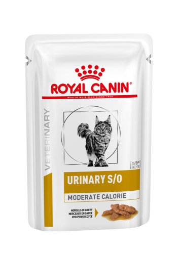 Royal Canin Urinary S/O Moderate Calorie Cat - влажный корм Роял Канин Уринари S/O для кошек при заболеваниях мочевыводящих путей 85 г (40800010)