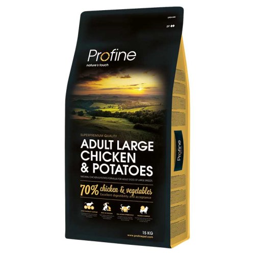 Profine Adult Large Breed Chicken - корм Профайн із куркою для собак великих порід 15 кг (170541/7459)
