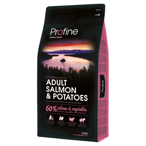 Profine Adult Salmon - корм Профайн для взрослых собак, с лососем и картофелем 3 кг (170554/7589)