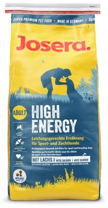 Josera High Energy - сухий корм Йозера Ганьби Енерджі для активних спортивних собак 15 кг (4032254211907)