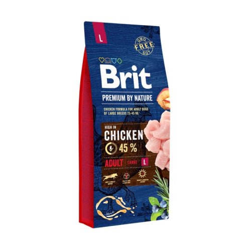 Brit Premium Adult Large Breed - корм Брит для дорослих собак великих порід 8 кг (170826/6451)