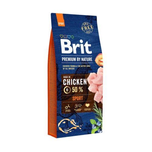Brit Premium Sport - корм преміум класу Брит Спорт для активних собак 3 кг (170847/6666)