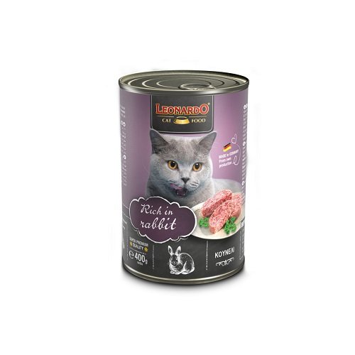 Lenardo Rich in Rabbit - консерви Леонардо з кроликом 400 г (756216)