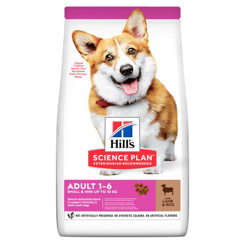 Hills SP Adult Mini with Lamb & Rice - корм Хілс із ягням і рисом для дорослих собак дрібних порід 300 г (604234)