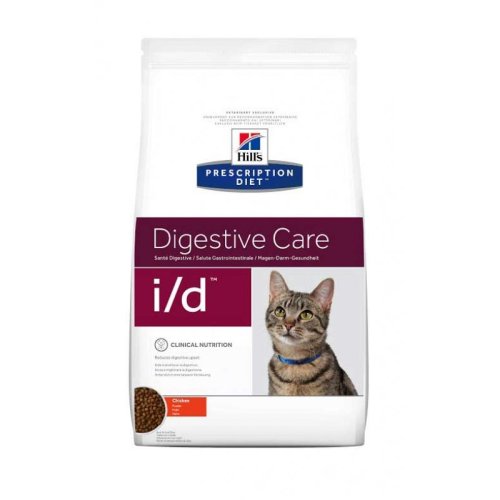 Hills PD Feline i/d - корм Хилс для кошек при желудочно-кишечных заболеваниях 8 кг
