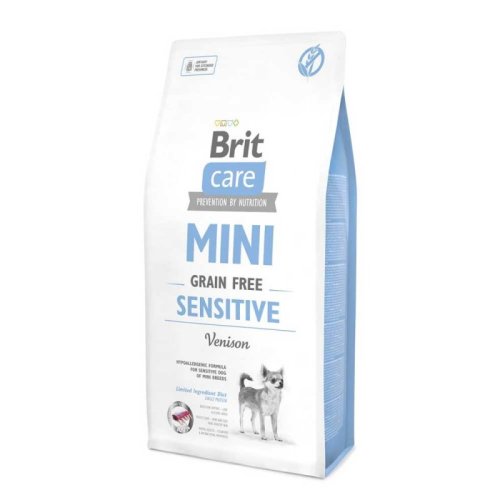 Brit Care GF Mini Sensitive - корм Брит для собак міні-порід із чутливим травленням 400 г (170777/0176)