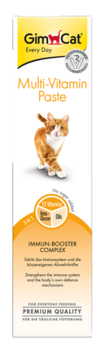 GimCat Multi-Vitamin Every Day Extra - вітамінна паста Джимкет для кішок 50 г (G-401423/421629) GimCat Multi-Vitamin Every Day Extra - вітамінна паста Джимкет для кішок 50 г (G-401423/421629)