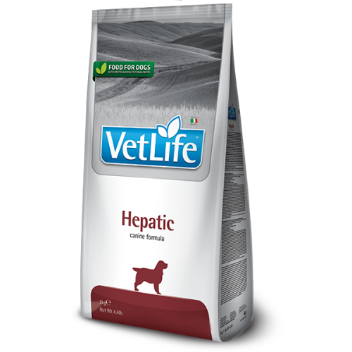 Farmina Vet Life Hepatic Dog - корм Фарміна диєтичний для дорослих собак при хронічній печінковій недостатності 2 кг