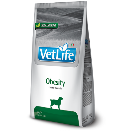 Farmina Vet Life Obesity Dog - корм Фарміна диєтичний для дорослих собак для зниження зайвої ваги 2 кг Farmina Vet Life Obesity Dog - корм Фарміна диєтичний для дорослих собак для зниження зайвої ваги 2 кг