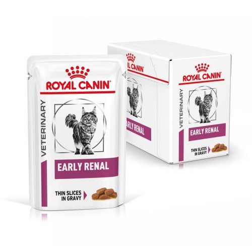 Royal Canin Early Renal Cat  - влажный корм Роял Канин для кошек при заболеваниях почек 85 г (12430010)