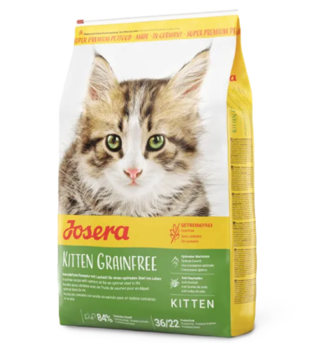 Josera Kitten Grainfree - сухой корм Йозера Киттен беззерновой для кошенят 2 кг Josera Kitten Grainfree - сухой корм Йозера Киттен беззерновой для кошенят 2 кг