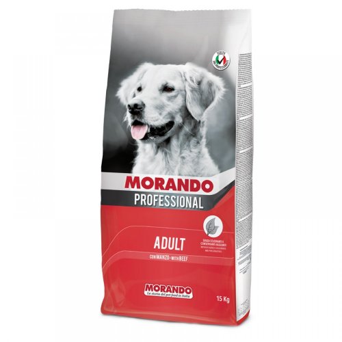Morando PROFESSIONAL Adult Medium - корм Морандо  для взрослых собак средних пород с говядиной 15 кг (8007520099837)