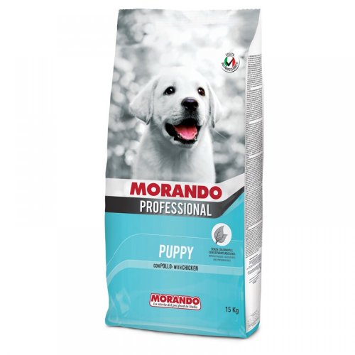 Morando PROFESSIONAL Puppy - корм Морандо  для щенков с курицей 15 кг (8007520099950)