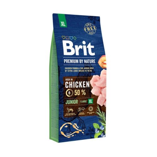 Brit Premium Junior Extra Large Breed - корм Брит для щенков гигантских пород 3 кг (170830/6499)