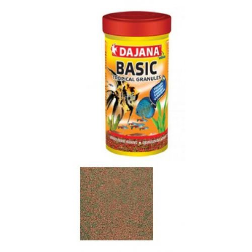 Dajana Tropi Gran Basic - корм Даяна для всех видов рыб в гранулах 130 г (DP100B (5024))
