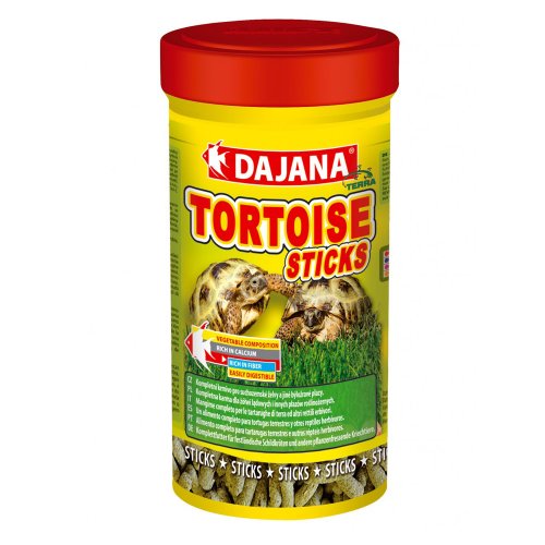 Dajana Tortoise Sticks - корм Даяна рослинні паличкі для сухопутних черепах та травоїдних рептилій 55 г (DP253B (5368))