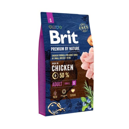 Brit Premium Adult Small Breed - корм Брит для дорослих собак дрібних порід 3 кг (170810/6291) Brit Premium Adult Small Breed - корм Брит для дорослих собак дрібних порід 3 кг (170810/6291)