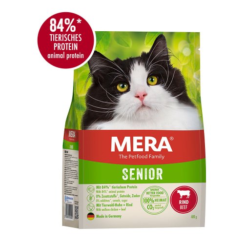 MERA Cats Senior Beef (Ring) корм для котов преклонных лет с говядиной, 2кг