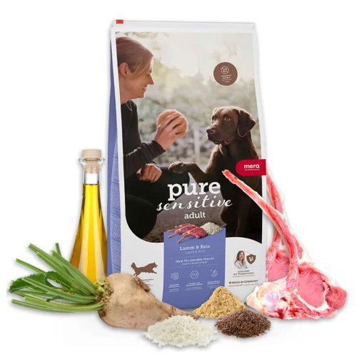 MERA ps Lamm&Reis корм для взрослых собак с ягненком и рисом 12,5кг (107)
