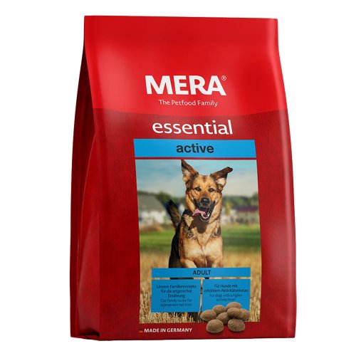 MERA essential Active корм для собак с высокими энергетическими нуждами, 2 кг