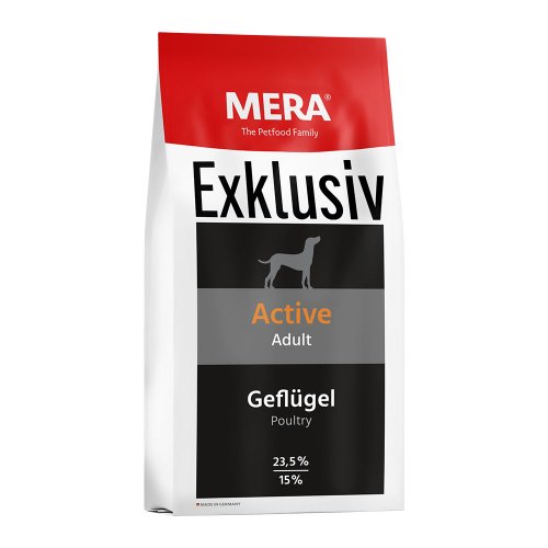 MERA EXCLUSIV Active корм для активных собак 15 кг (129