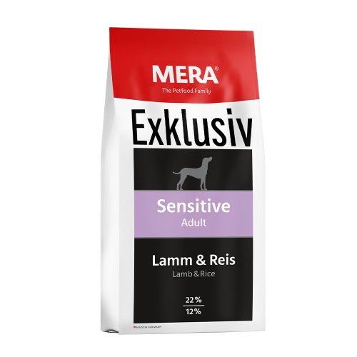 MERA EXCLUSIV sensitive Adult Lamm - Reis корм для чувствительных собак с ягненком и рисом 15 кг (133)